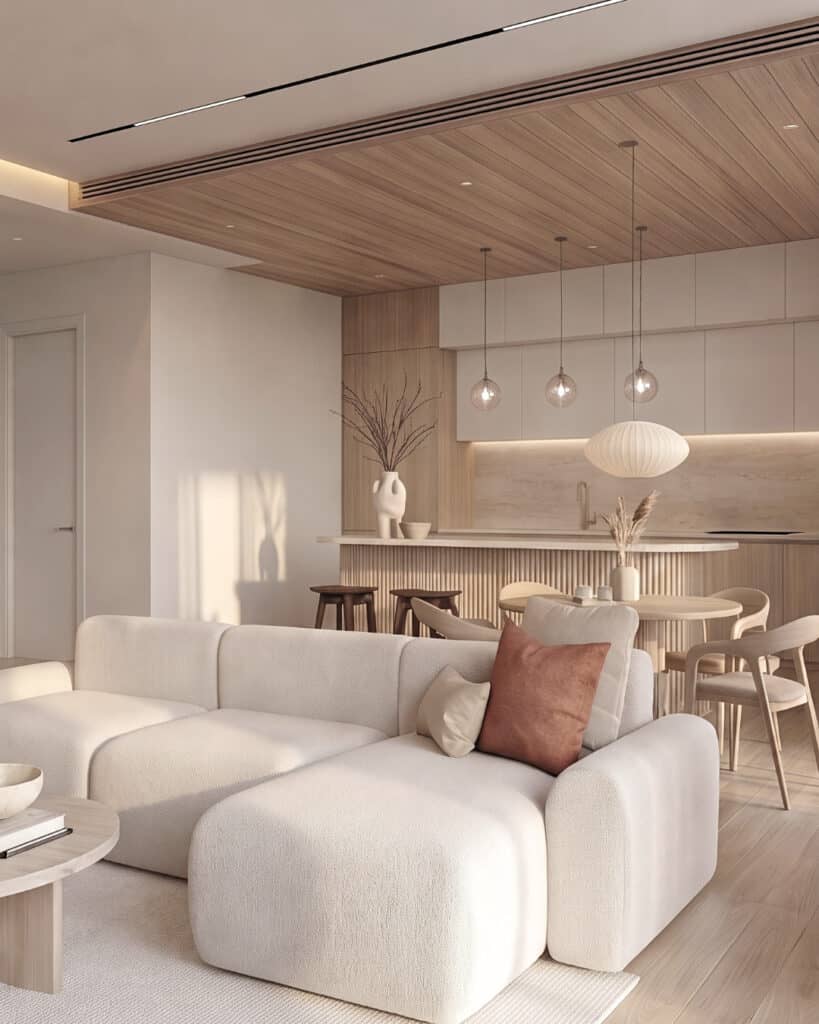 Modern Japandi Apartment 2BD, Dubai