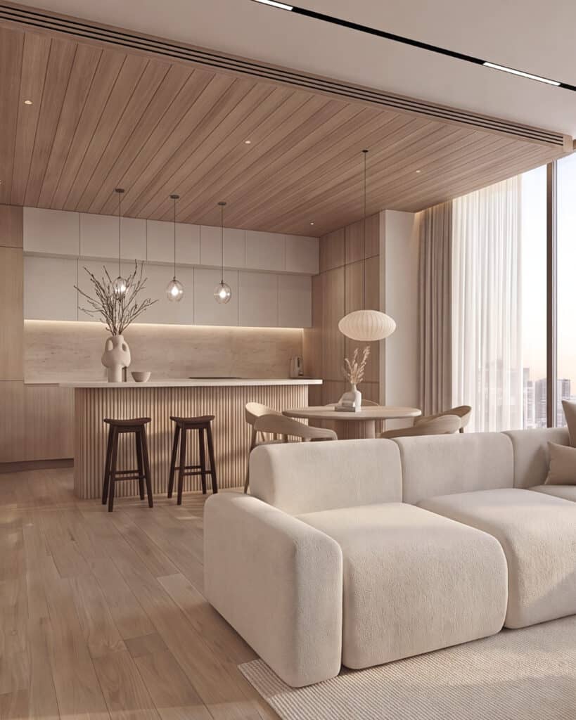 Modern Japandi Apartment 2BD, Dubai