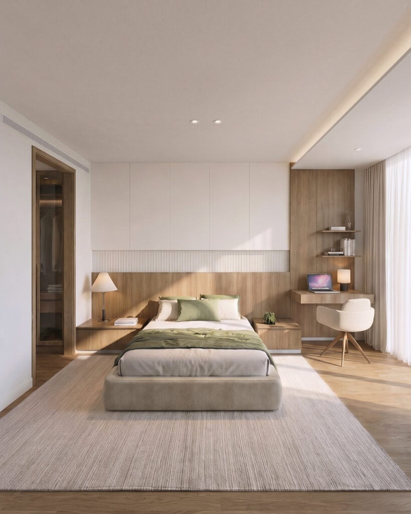 Modern Japandi Apartment, Dubai 01