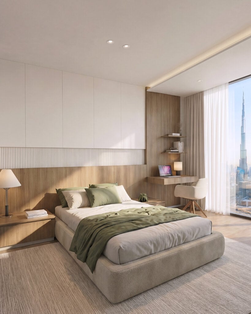 Modern Japandi Apartment, Dubai 01