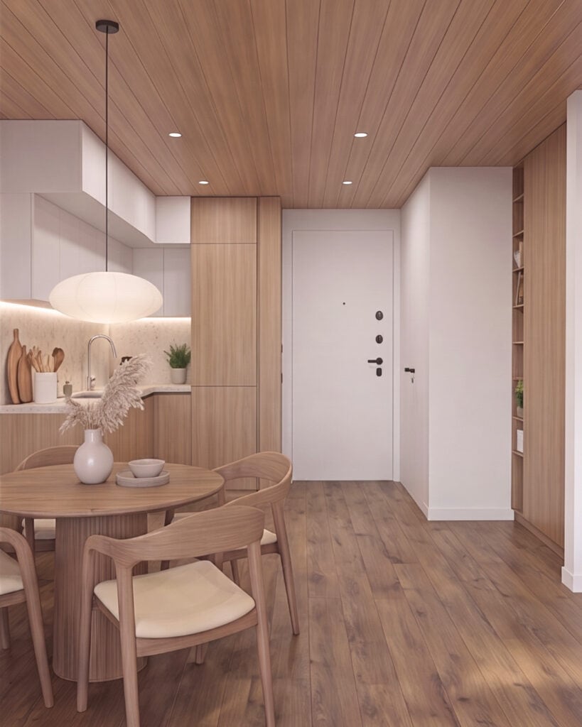 Modern Japandi Apartment, Dubai 01