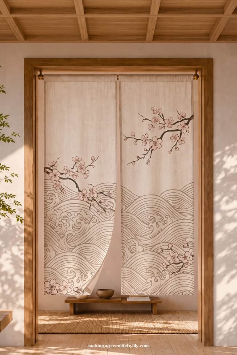 Noren The Soft Room Divider Solving Open-Plan Family Chaos Without a Wall