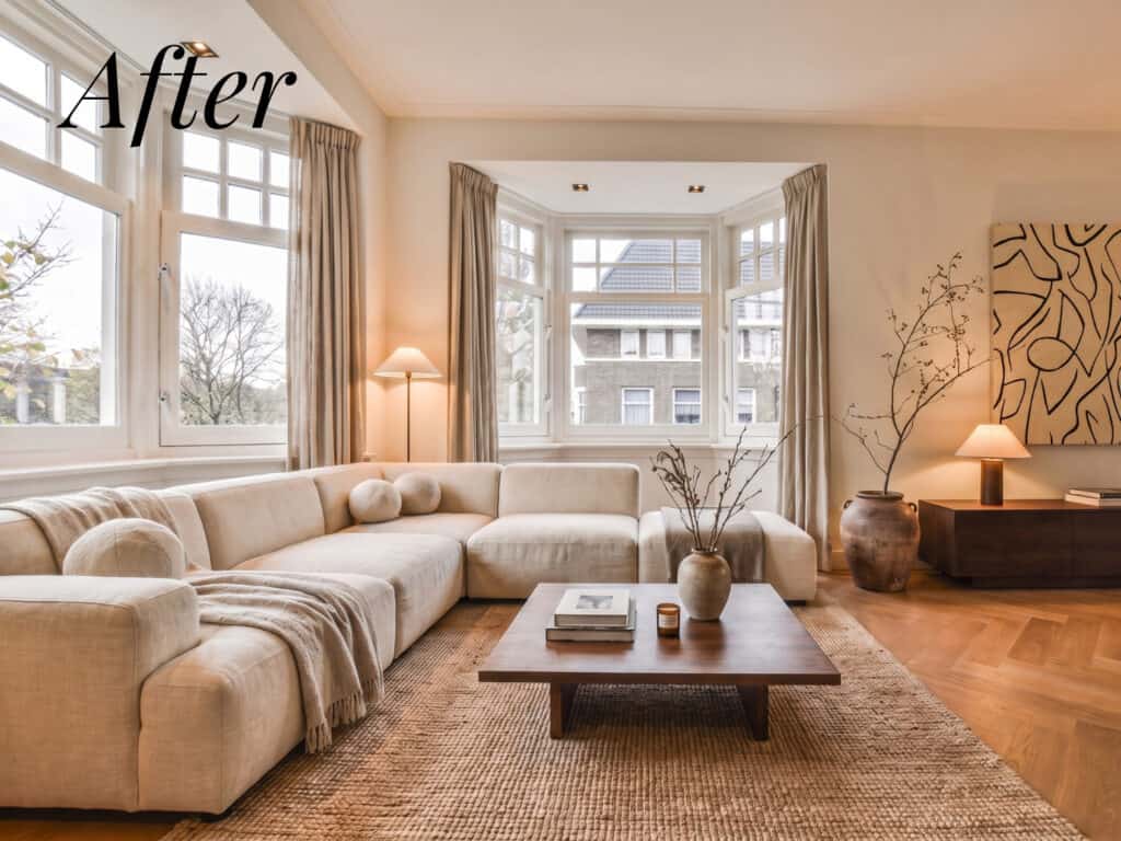 Awkward & Empty to an Entertainer's Dream, A Living Room Transformation A