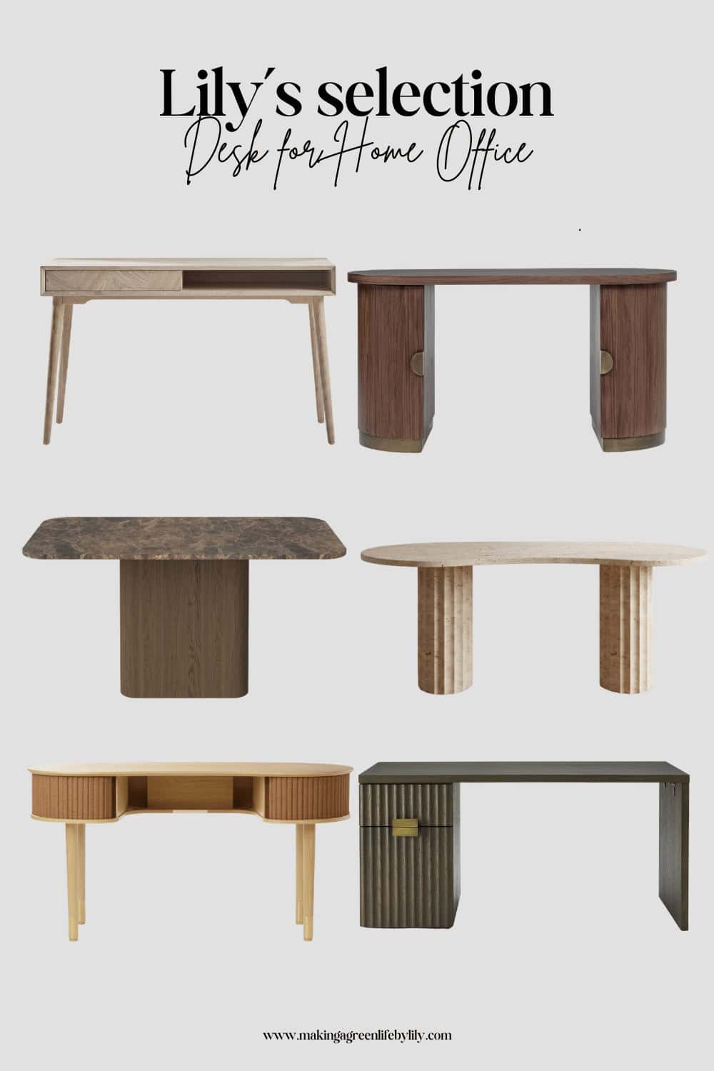 Lily's Selection of Desk of Home Office