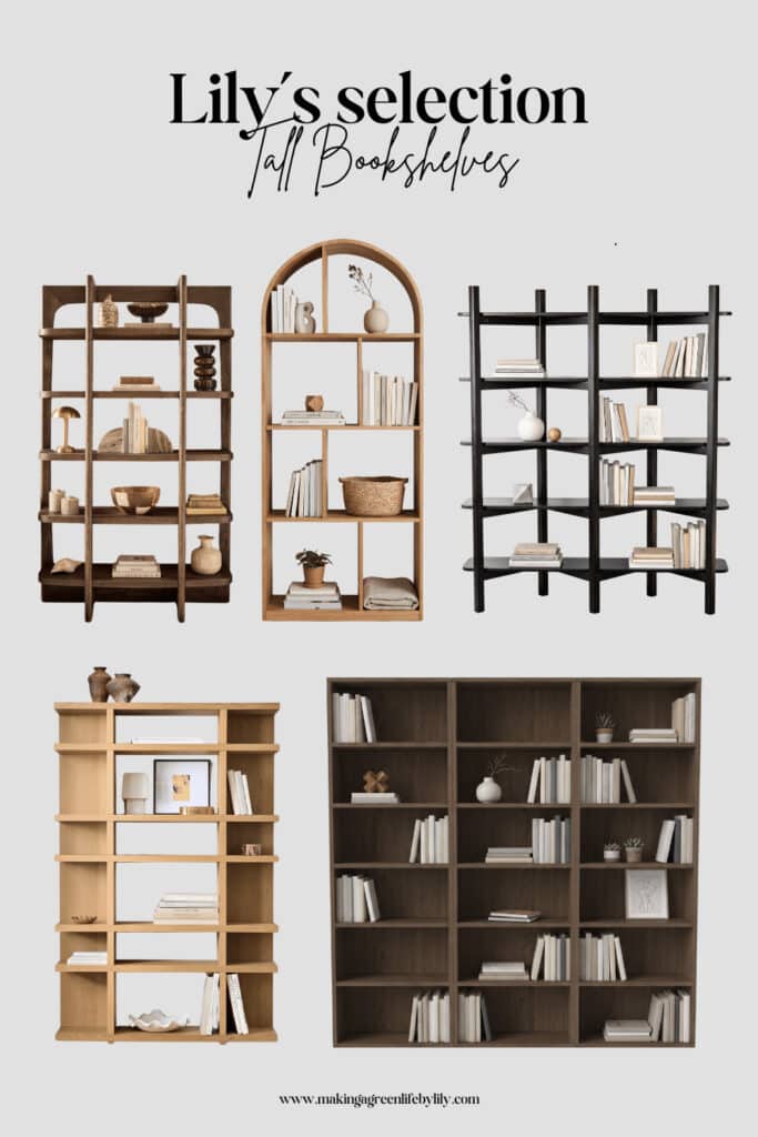 Lily's selection Tall Bookshelf